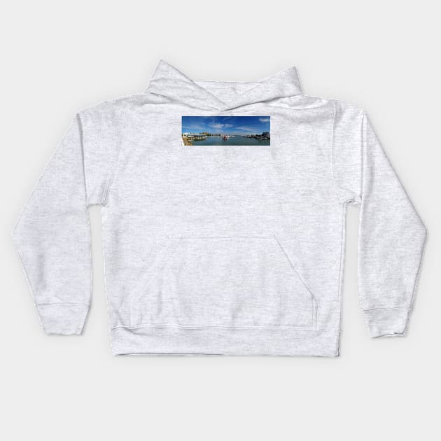 Townsville Breakwater Marina Kids Hoodie by pops